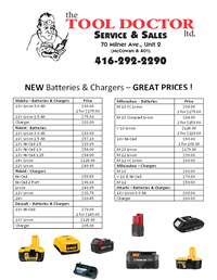 Go to The Tool Doctor promotions.