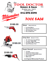 Milwaukee Tool Sale